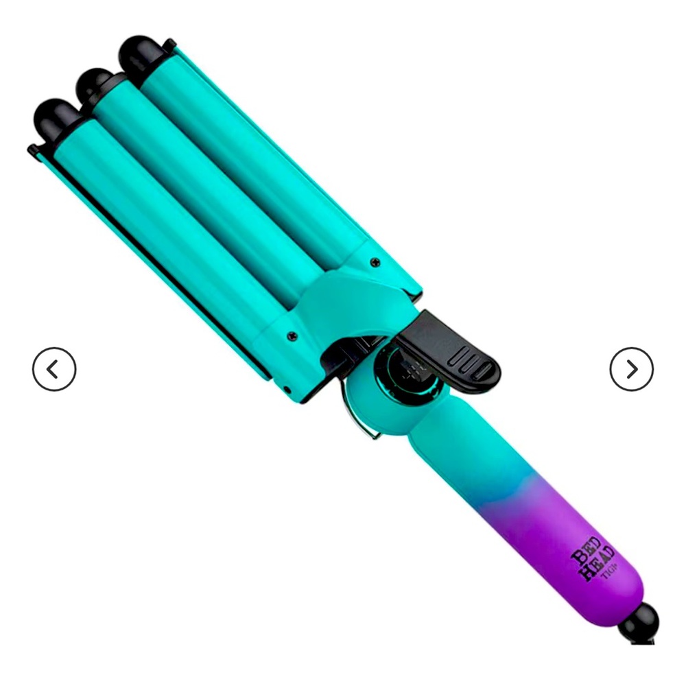 Beach hair waver  head bed head curling iron with glove